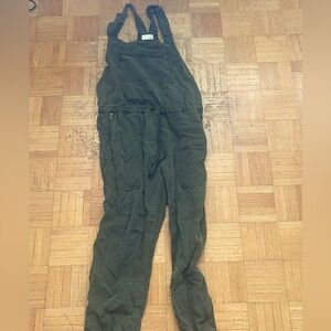 Army green overalls